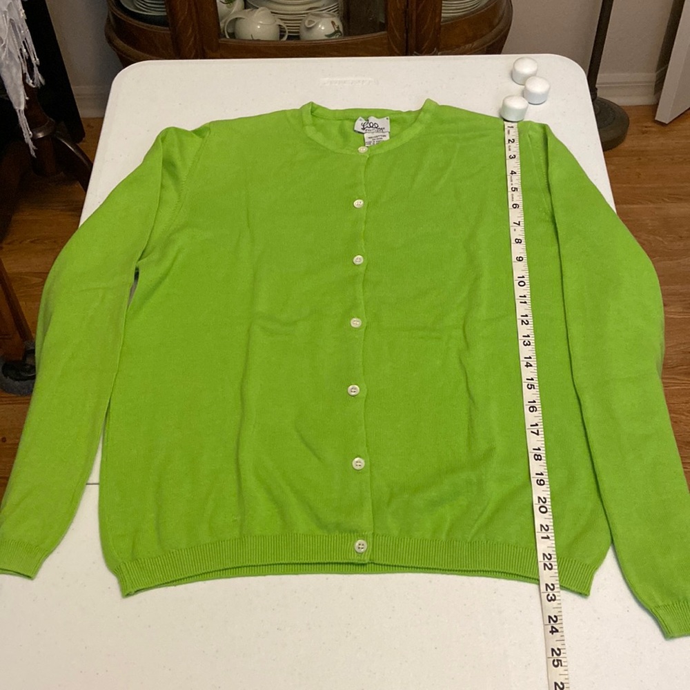 Lilly Pulitzer white label cardigan